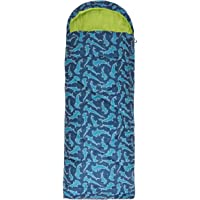 Mountain Warehouse Minisaco de Dormir Estampado Apex para niños - Peso Ligero- con Aislamiento de Fibra Hueca - para…